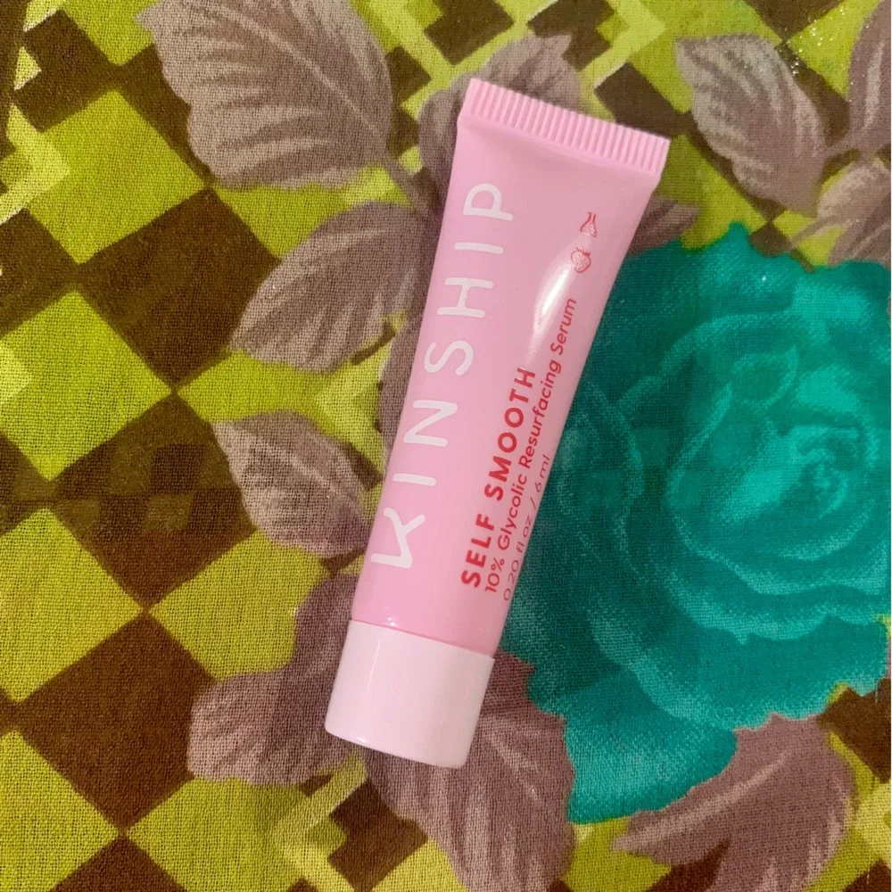 KINSHIP‎ 🌿 Self Smooth 10% Glycolic Resurfacing Serum 🌿 Deluxe Mini New In Box